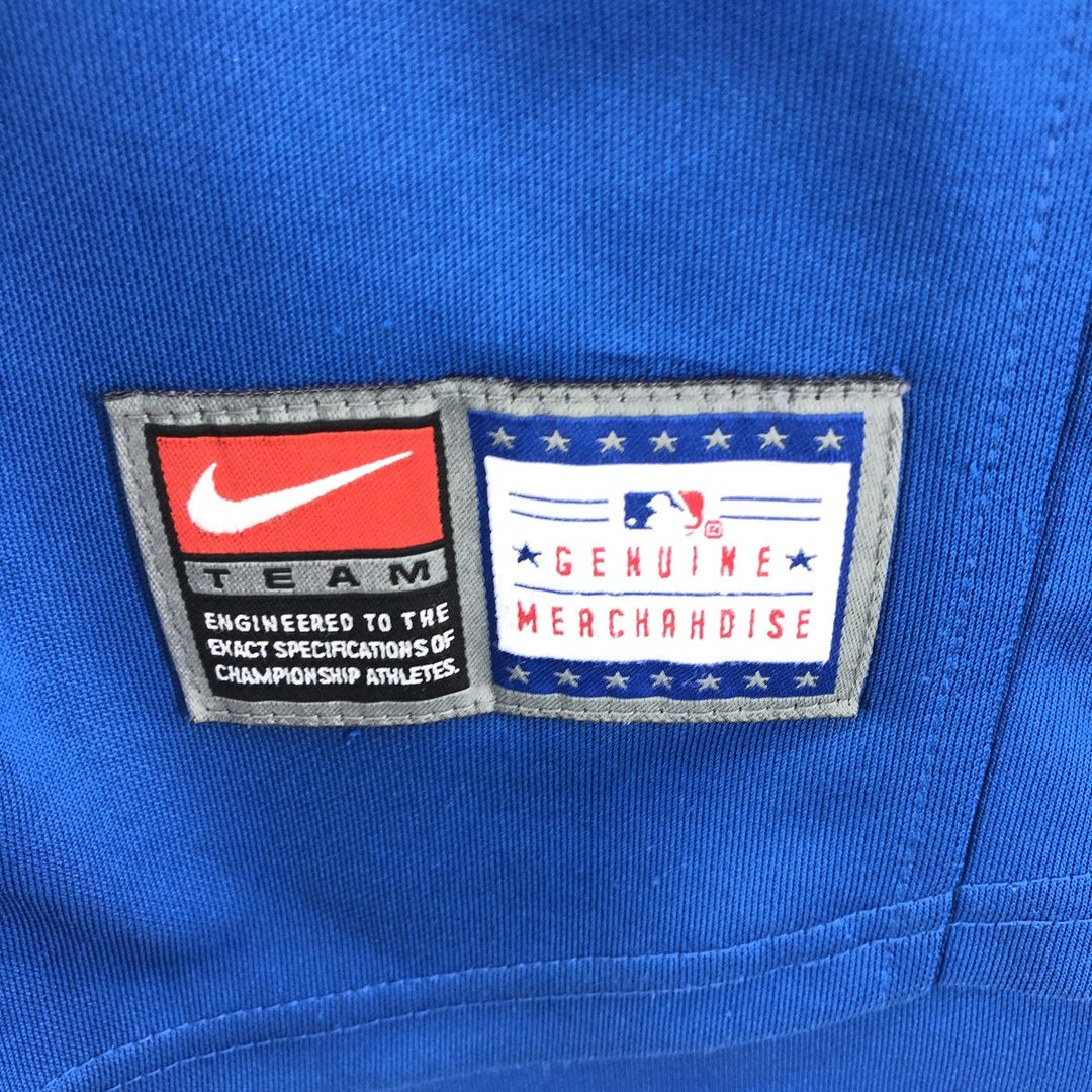 Nike NIKE TEAM MLB LOS ANGELES DODGERS Los Angeles Dodgers Game Shirt Baseball Shirt Men's XL polyester blue type Vintage Second Hand