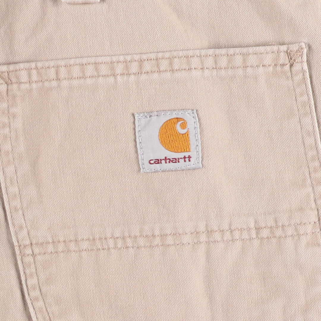 Carhartt Relaxed Fit Painter Shorts, Shorts, Men's, W36 equivalent cotton Beige type Vintage Second Hand