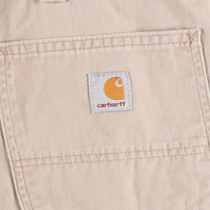 Carhartt Relaxed Fit Painter Shorts, Shorts, Men's, W36 equivalent cotton Beige type Vintage Second Hand