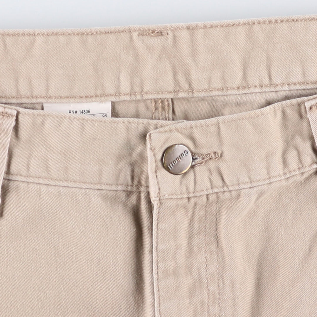 Carhartt Relaxed Fit Painter Shorts, Shorts, Men's, W36 equivalent cotton Beige type Vintage Second Hand