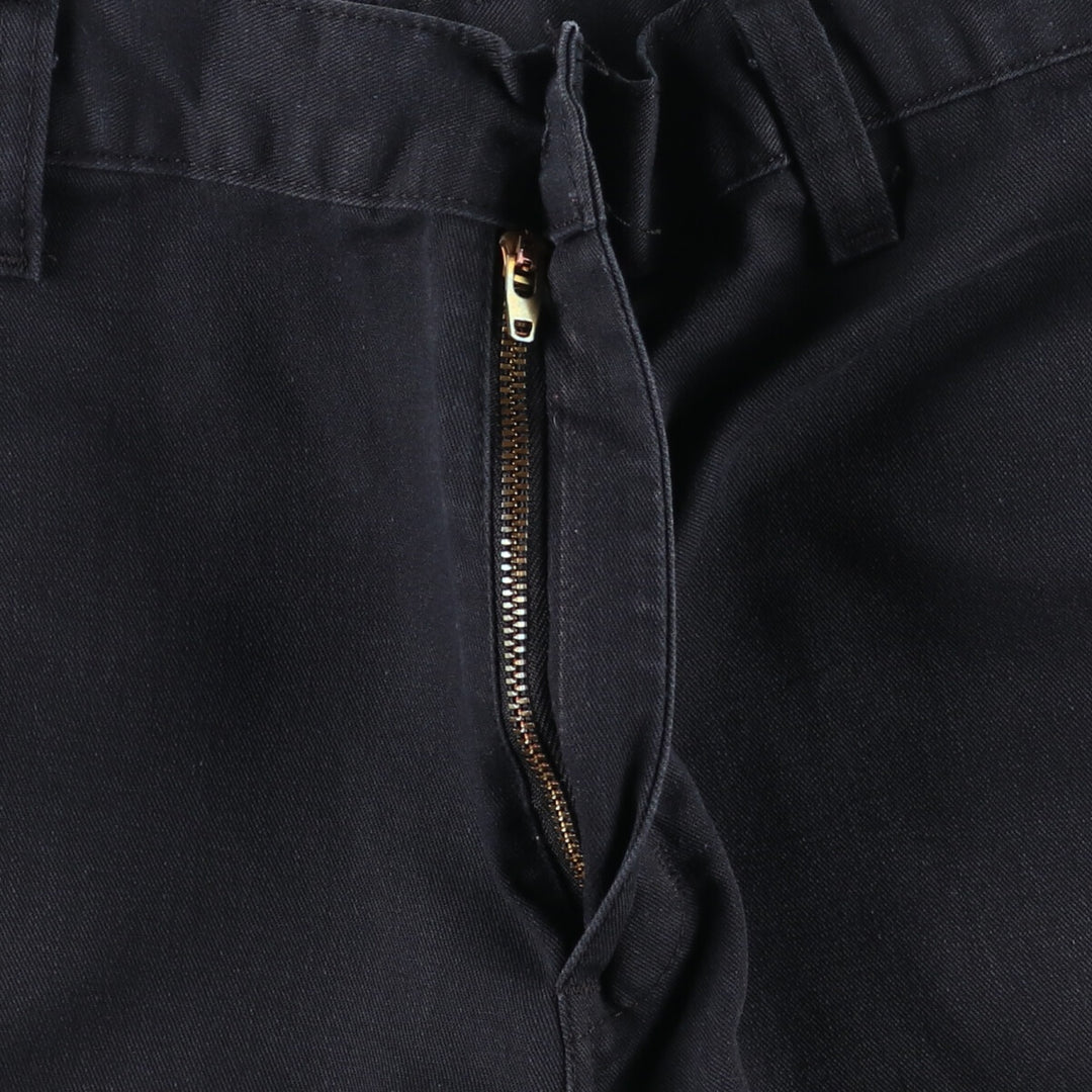 Dickies Work Shorts, Half Pants, Men's, W35 equivalent cotton black type Vintage Second Hand