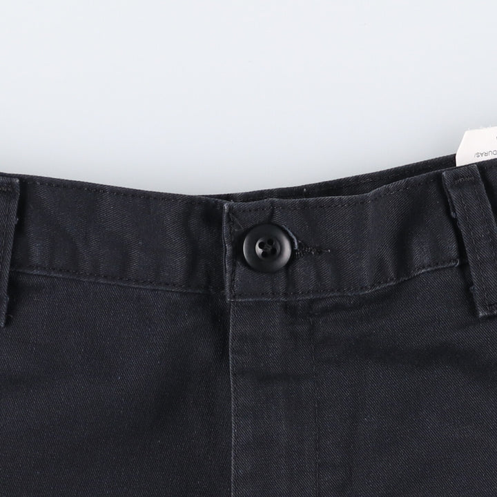 Dickies Work Shorts, Half Pants, Men's, W35 equivalent cotton black type Vintage Second Hand