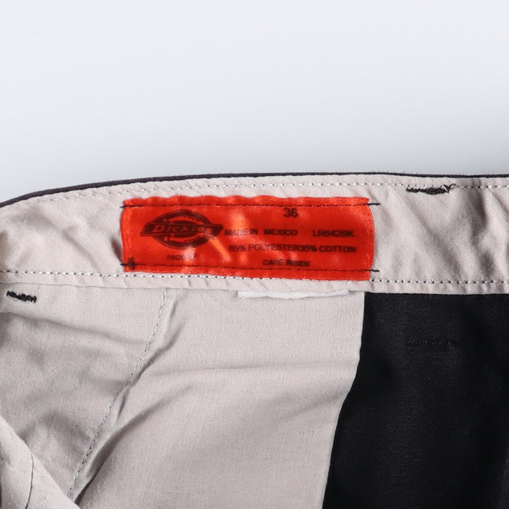 Dickies Work Shorts, Half Pants, Men's, W37 equivalent polyester black type Vintage Second Hand