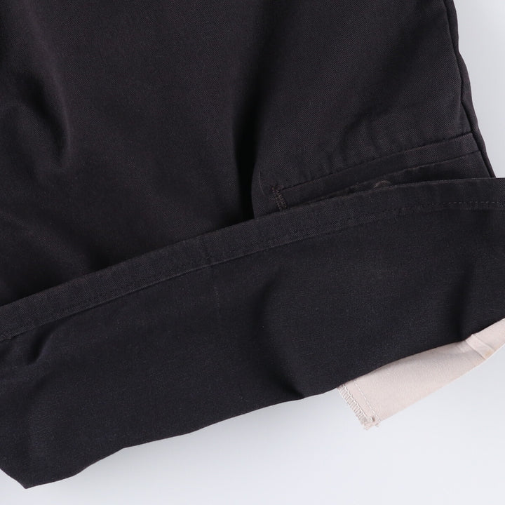 Dickies Work Shorts, Half Pants, Men's, W37 equivalent polyester black type Vintage Second Hand