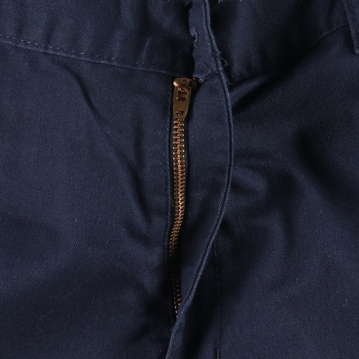 Dickies Work Shorts, Half Pants, Men's, W37 equivalent polyester navy blue type Vintage Second Hand