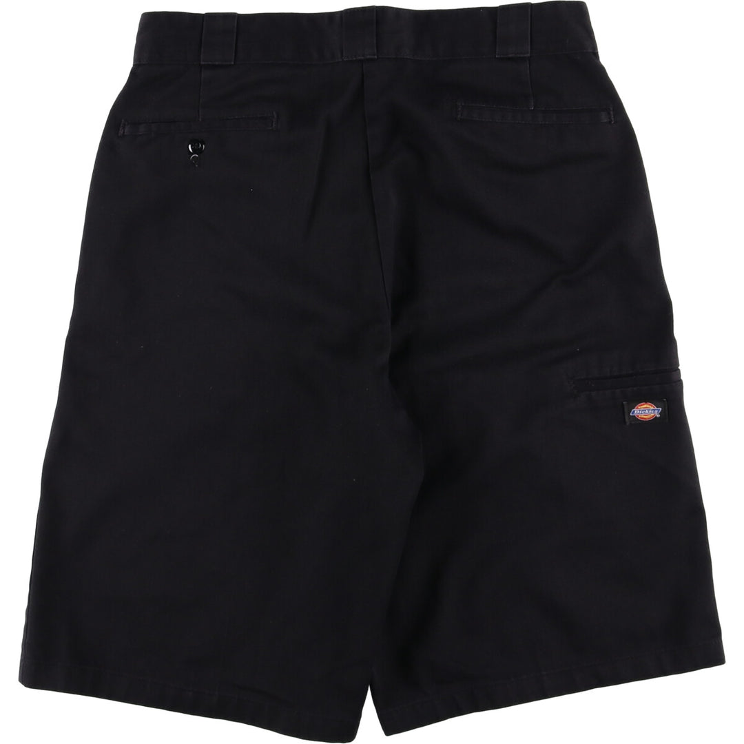 Dickies Work Shorts, Half Pants, Men's, W34 equivalent polyester black type Vintage Second Hand