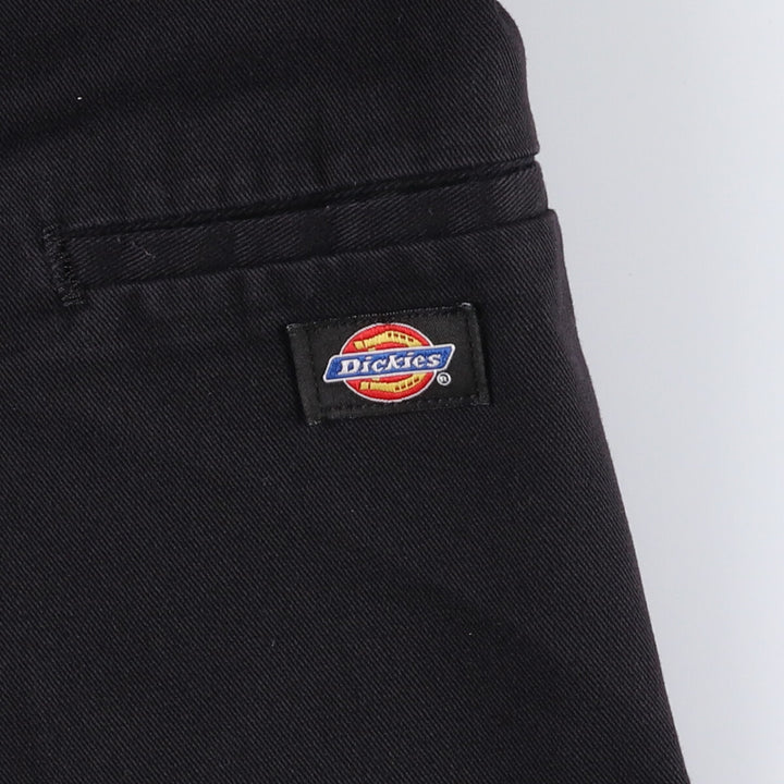 Dickies Work Shorts, Half Pants, Men's, W34 equivalent polyester black type Vintage Second Hand