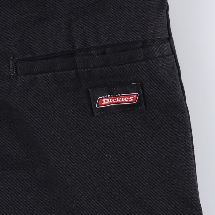Dickies Work Shorts, Half Pants, Men's, W35 equivalent polyester black type Vintage Second Hand