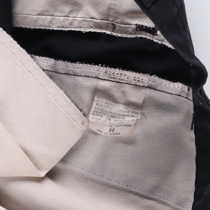 Dickies Work Shorts, Half Pants, Men's, W35 equivalent polyester black type Vintage Second Hand