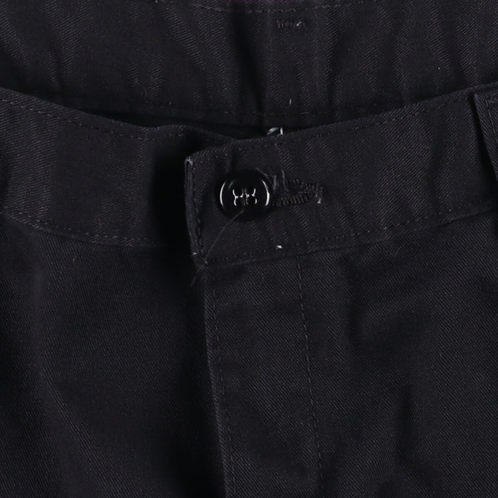 Dickies Work Shorts, Half Pants, Men's, W35 equivalent polyester black type Vintage Second Hand