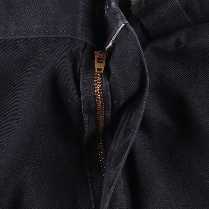 Dickies Loose Fit Work Shorts, Half Pants, Men's, W34 equivalent unclear navy blue type Vintage Second Hand