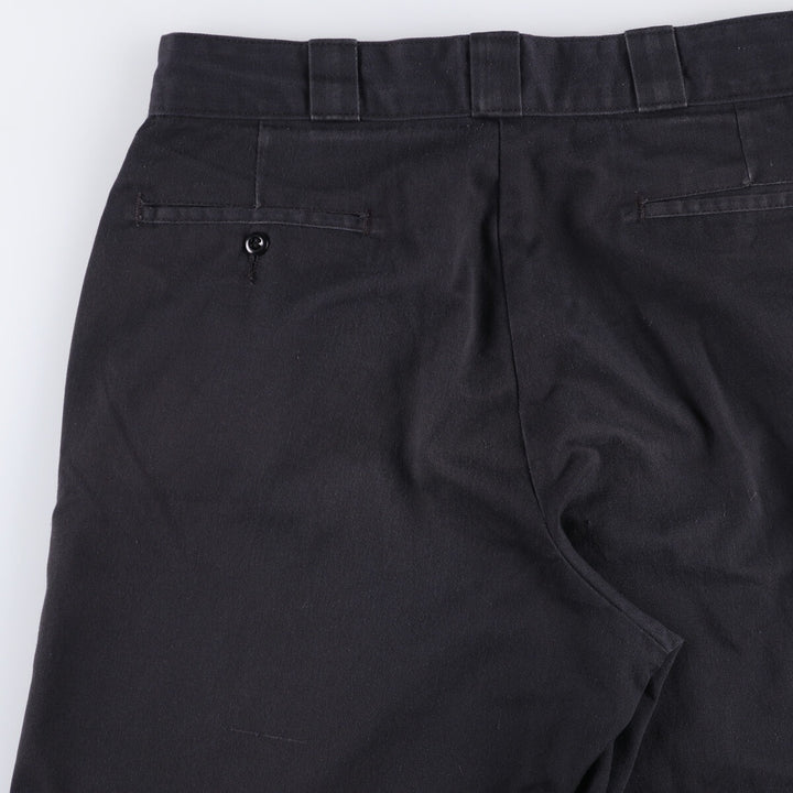 Dickies Loose Fit Work Shorts, Half Pants, Men's, W34 equivalent unclear navy blue type Vintage Second Hand