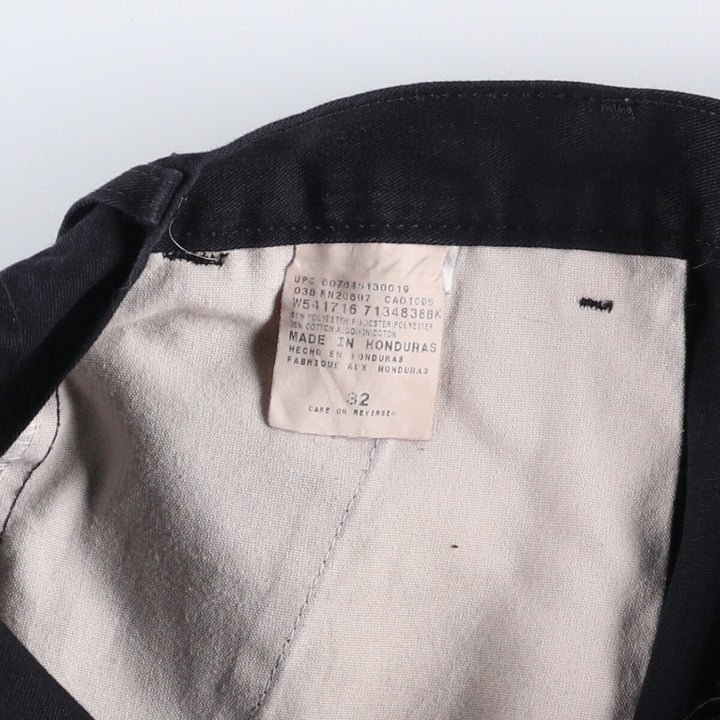 Dickies Work Shorts, Half Pants, Men's, W32 equivalent polyester black type Vintage Second Hand