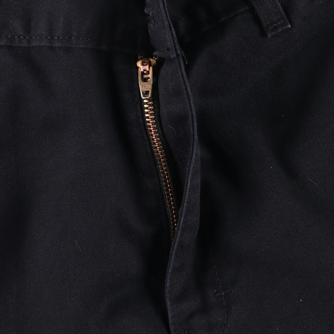 Dickies Work Shorts, Half Pants, Men's, W32 equivalent polyester black type Vintage Second Hand