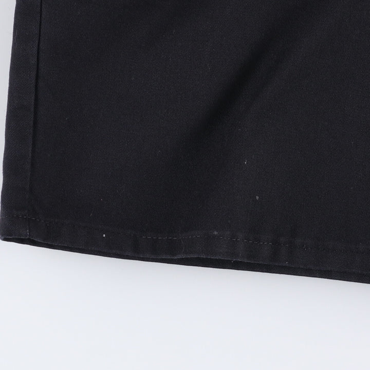 Dickies Work Shorts, Half Pants, Men's, W32 equivalent polyester black type Vintage Second Hand