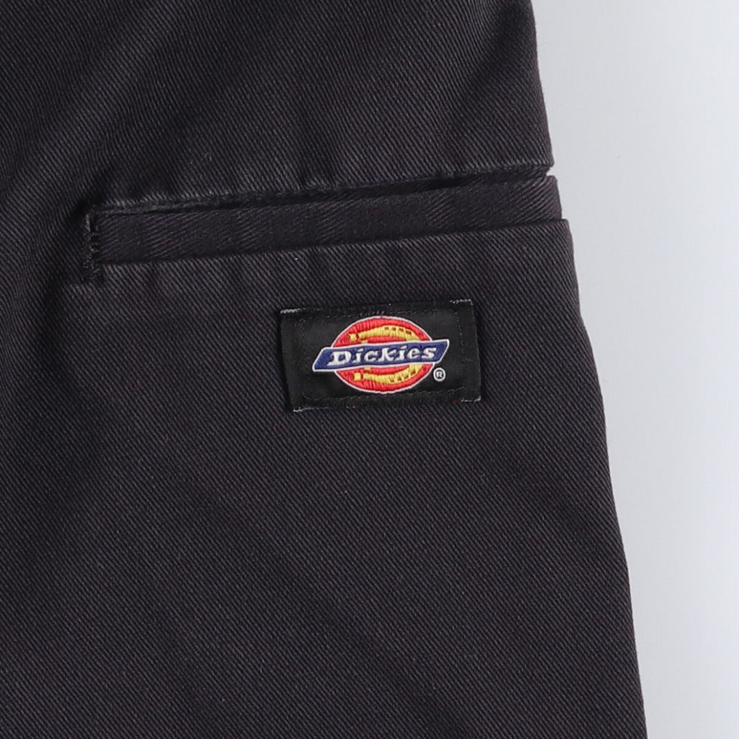 Dickies Relaxed Fit Chibi Tag Work Shorts, Half Pants, Men's W34 unclear black type Vintage Second Hand