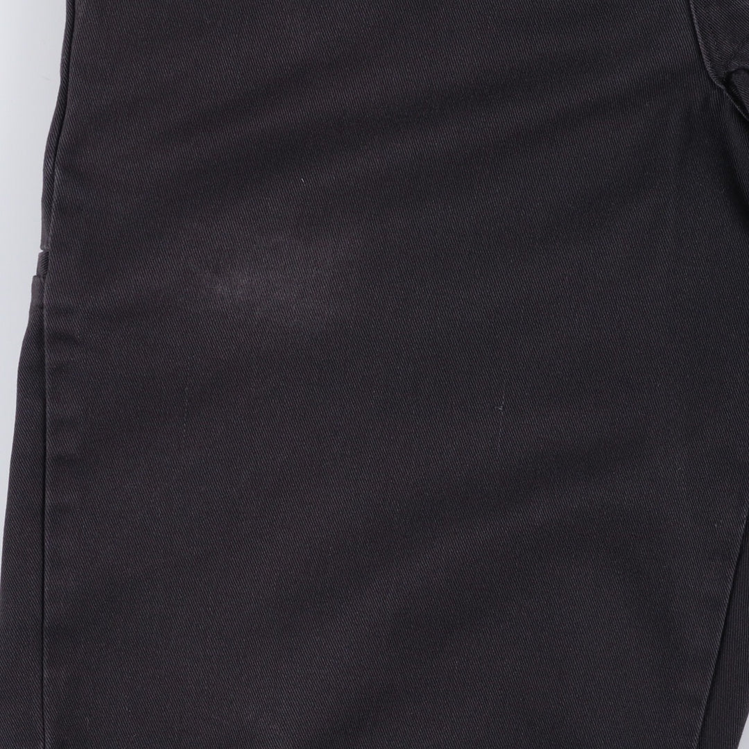 Dickies Relaxed Fit Chibi Tag Work Shorts, Half Pants, Men's W34 unclear black type Vintage Second Hand
