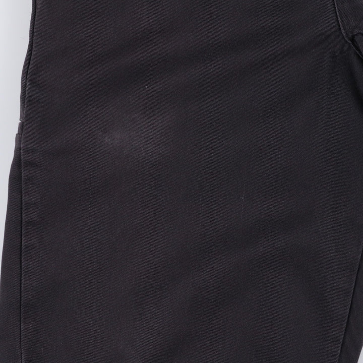 Dickies Relaxed Fit Chibi Tag Work Shorts, Half Pants, Men's W34 unclear black type Vintage Second Hand