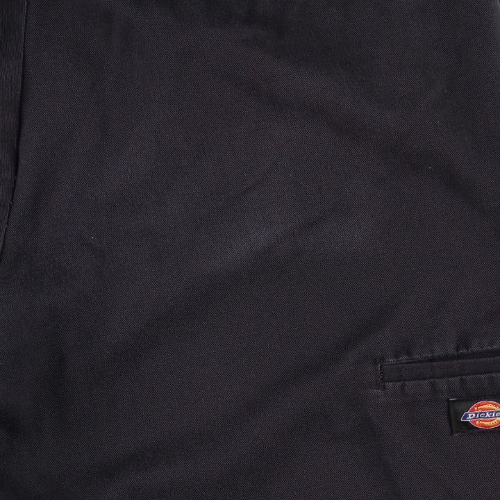 Dickies Relaxed Fit Chibi Tag Work Shorts, Half Pants, Men's W34 unclear black type Vintage Second Hand