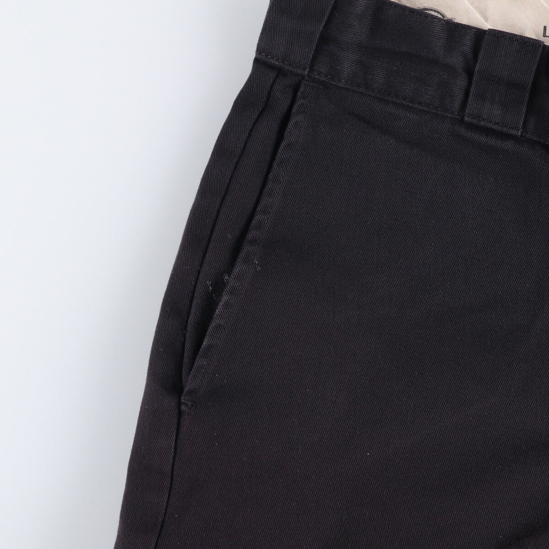 Dickies Loose Fit Work Shorts, Half Pants, Men's, W34 equivalent polyester black type Vintage Second Hand