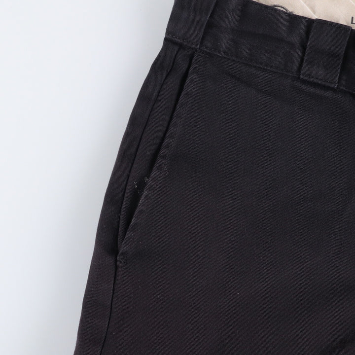 Dickies Loose Fit Work Shorts, Half Pants, Men's, W34 equivalent polyester black type Vintage Second Hand
