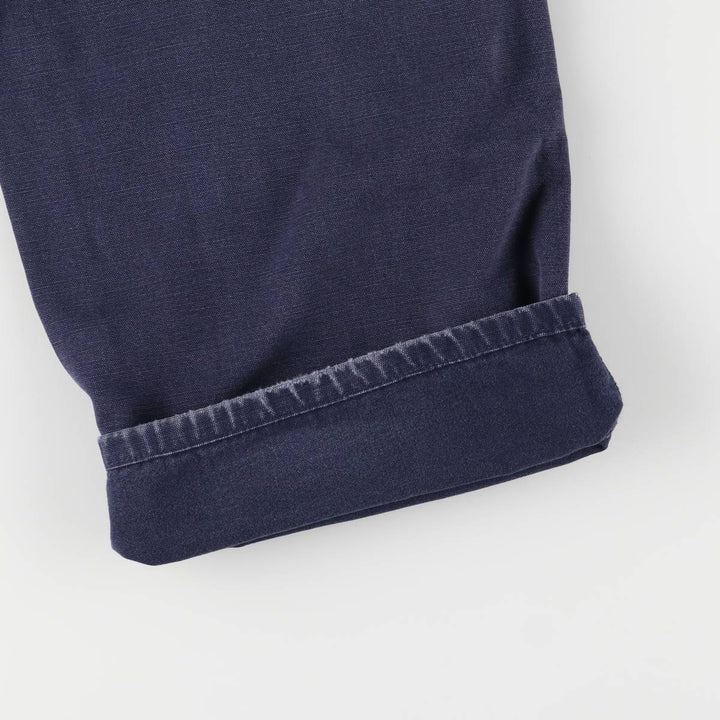 00'S Carhartt Loose Fit Duck Work Pants Men's W37 cotton navy blue type Vintage Second Hand