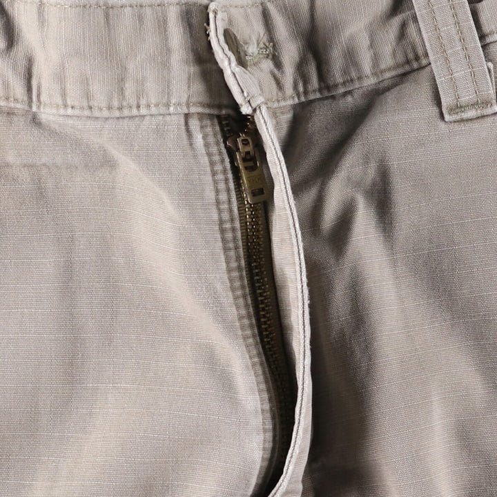 Carhartt Relaxed Fit Ripstop Cargo Shorts, Men's, W37 cotton Beige type Vintage Second Hand