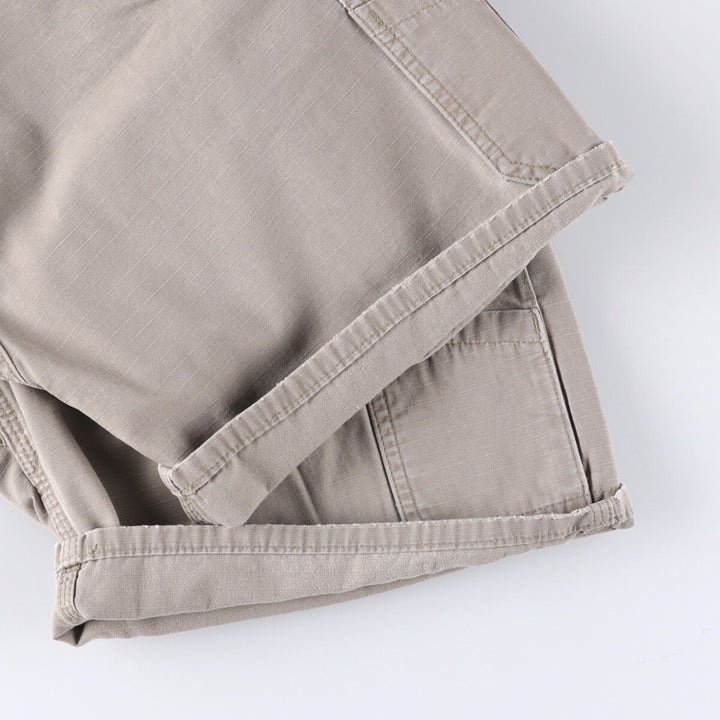 Carhartt Relaxed Fit Ripstop Cargo Shorts, Men's, W37 cotton Beige type Vintage Second Hand