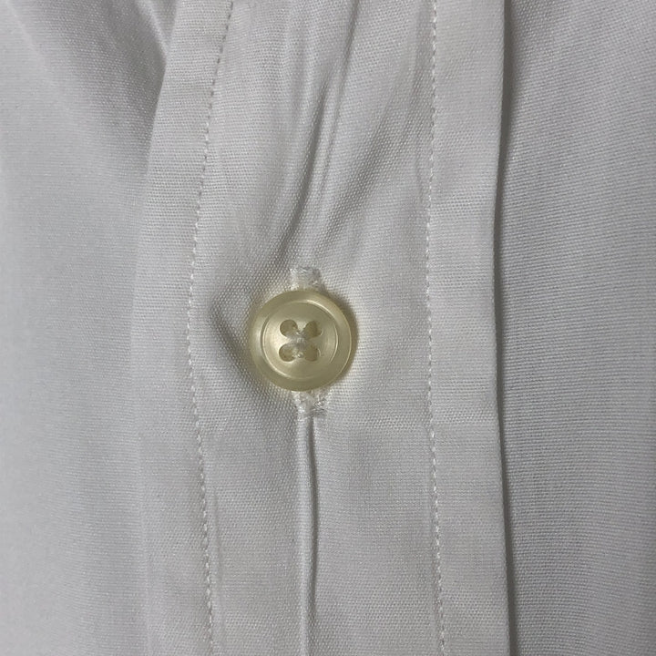 Ralph Lauren Classic Fit short sleeve button down shirt, men's size M cotton white type Vintage Second Hand