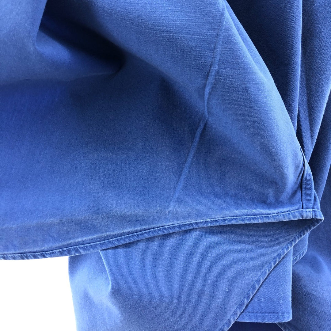 Ralph Lauren BLAKE short sleeve button down shirt, men's XL size cotton blue type Vintage Second Hand