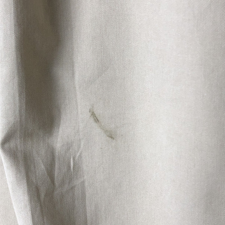 Ralph Lauren Classic Fit short sleeve button down shirt, men's size XL cotton Beige type Vintage Second Hand
