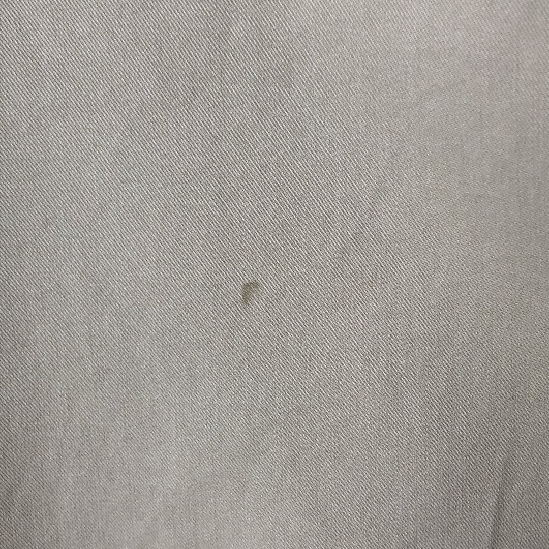 Ralph Lauren Classic Fit short sleeve button down shirt, men's size XL cotton Beige type Vintage Second Hand