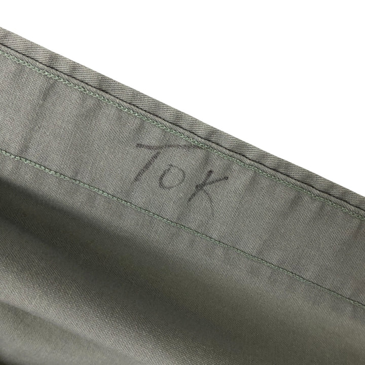 Ralph Lauren BLAIRE short sleeve button down shirt, men's size L cotton green type Vintage Second Hand