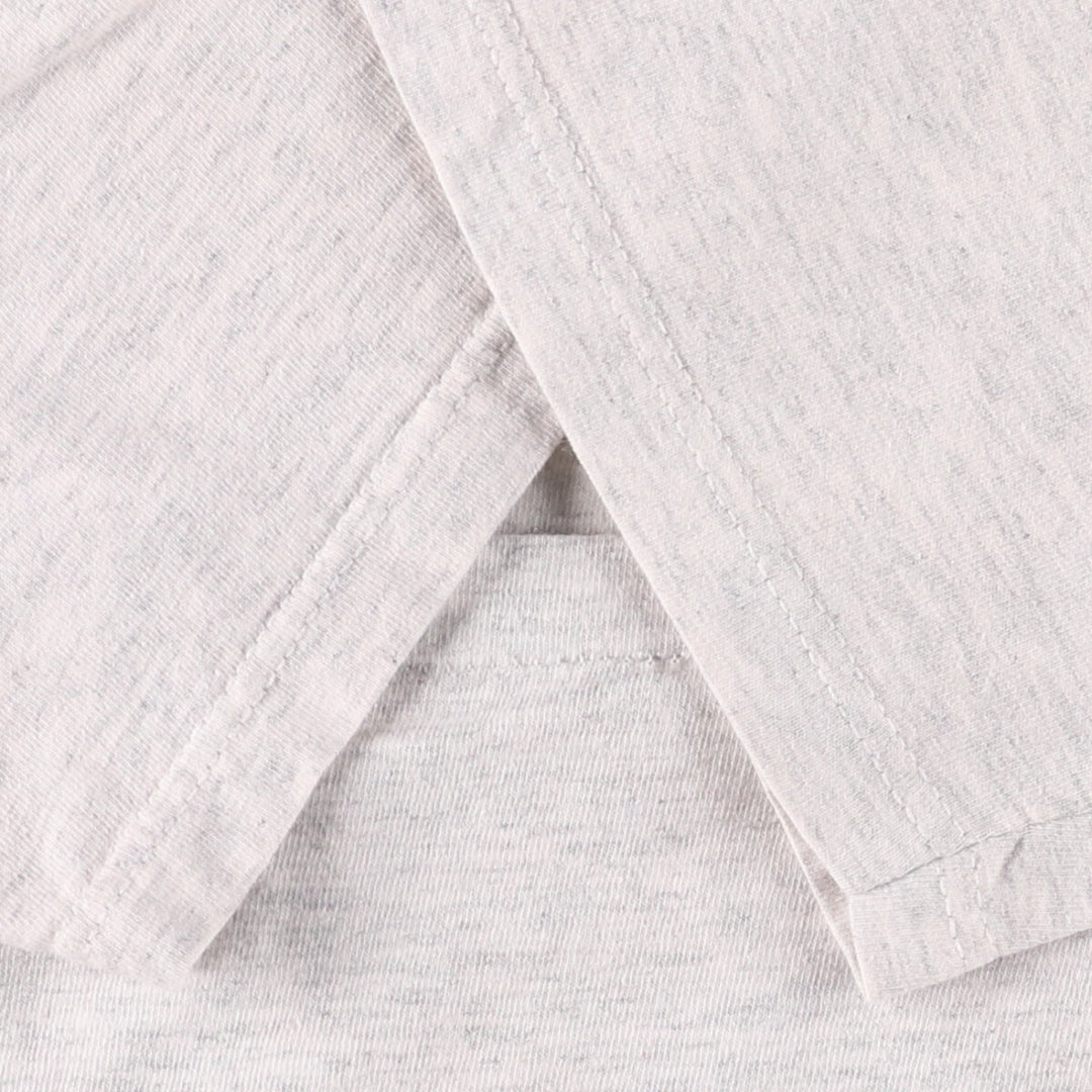 ALL SPORT Printed T-shirt Made in USA Men's L size cotton gray type Vintage Second Hand