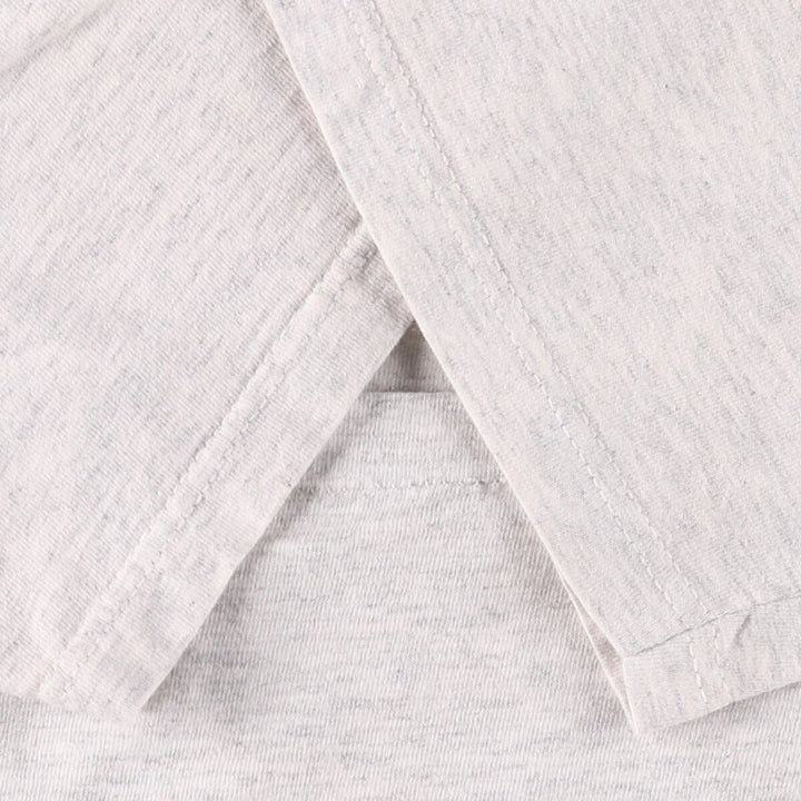 ALL SPORT Printed T-shirt Made in USA Men's L size cotton gray type Vintage Second Hand