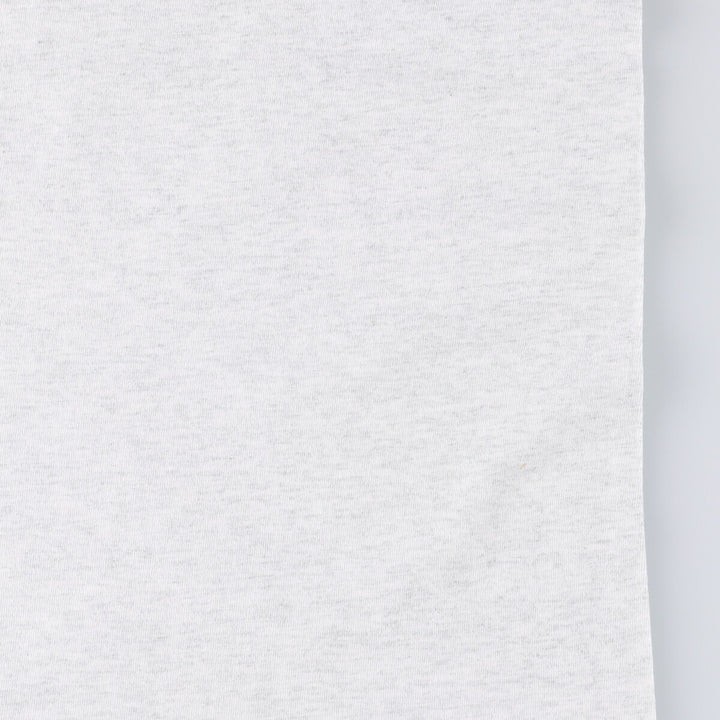 90'S Fruit of the Loom Message Print T-Shirt Made in Canada Men's Size L Vintage cotton gray type Vintage Second Hand