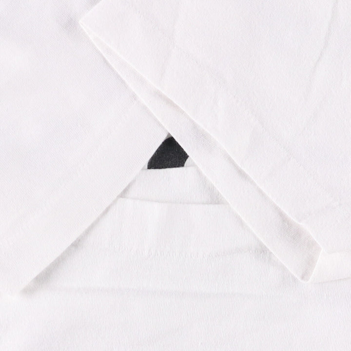 90'S Fruit of the Loom NJCASA Printed T-Shirt Made in USA Men's XL Short Sleeve Vintage cotton white type Vintage Second Hand