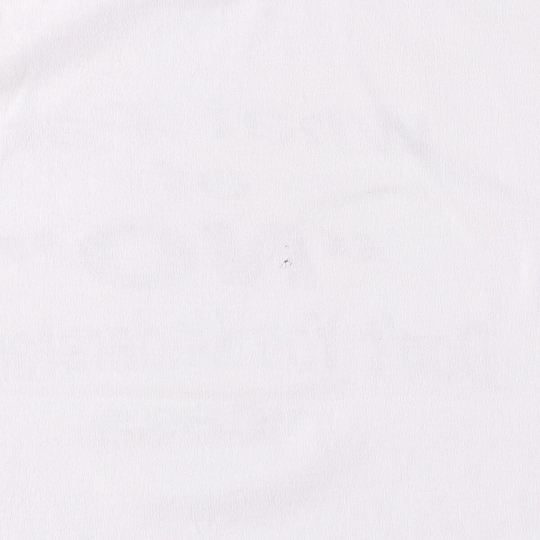 90'S Fruit of the Loom NJCASA Printed T-Shirt Made in USA Men's XL Short Sleeve Vintage cotton white type Vintage Second Hand
