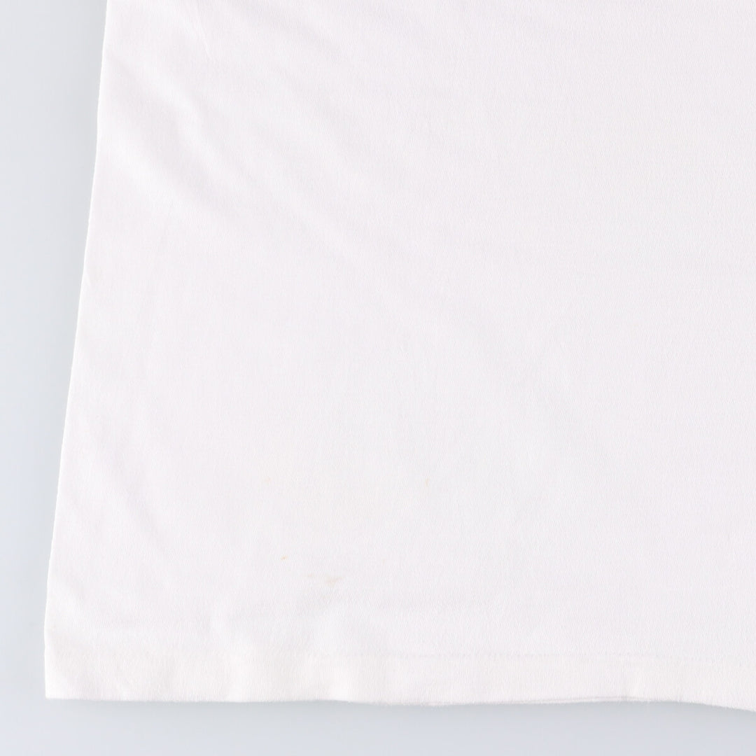 90s-00'S Hanes BEEFY-T Stars and Stripes Printed T-Shirt Men's XL Vintage cotton white type Vintage Second Hand