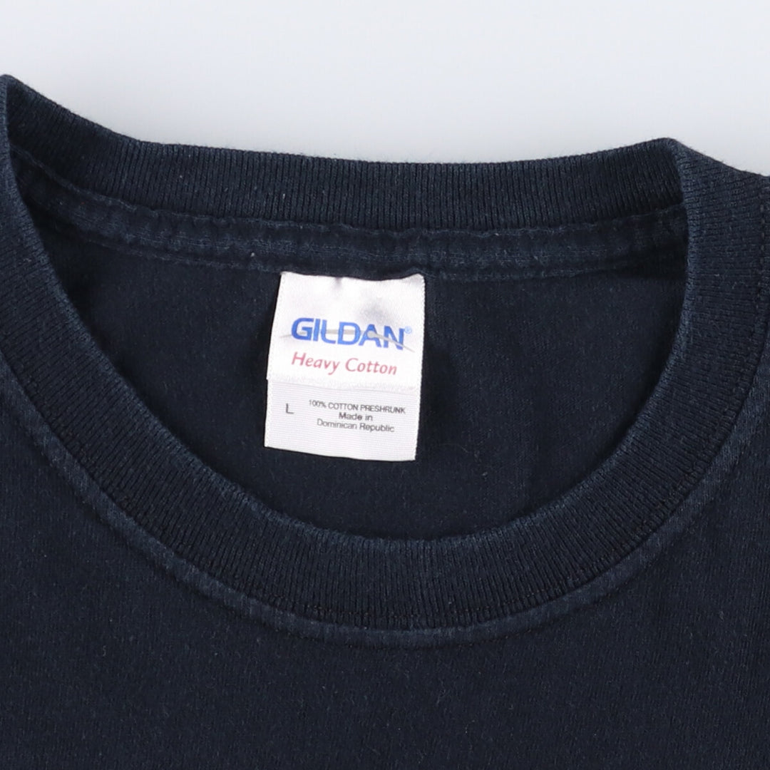 Gildan Pink Floyd Band T-Shirt, Men's Size L cotton black type Vintage Second Hand