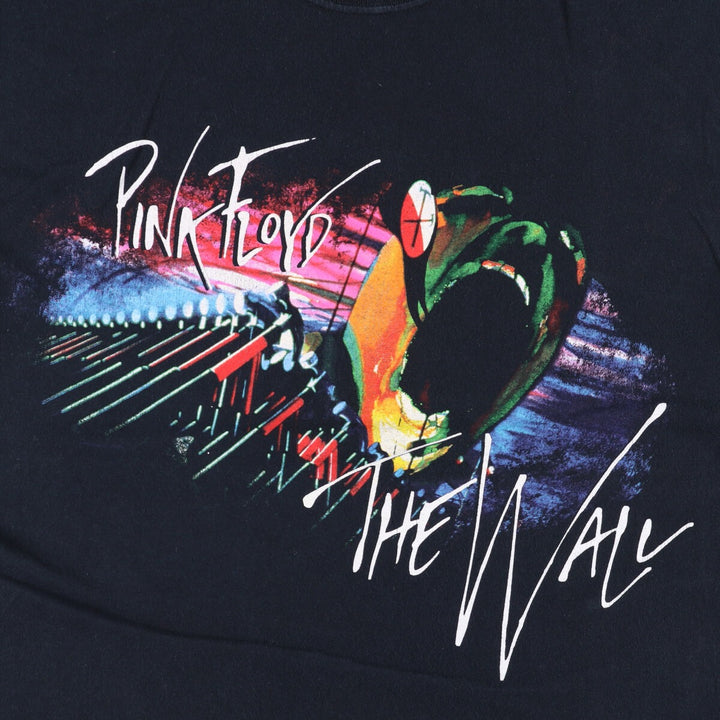 Gildan Pink Floyd Band T-Shirt, Men's Size L cotton black type Vintage Second Hand
