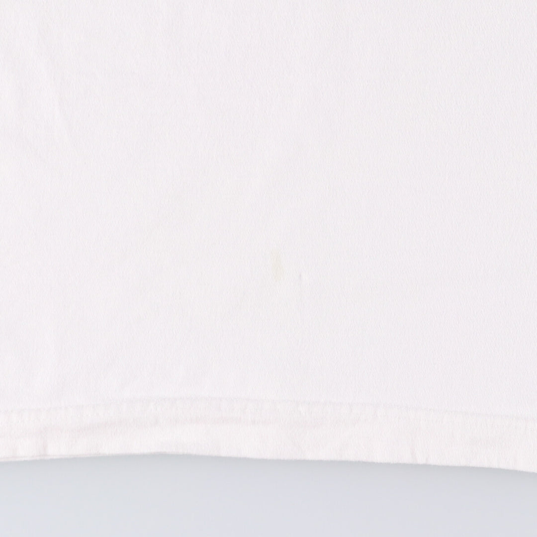 00'S Harley-Davidson Long Sleeve T-Shirt Made in USA Men's Size L cotton white type Vintage Second Hand