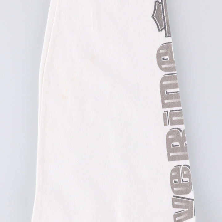 Harley-Davidson Long Sleeve T-Shirt Made in USA Men's Size L cotton white type Vintage Second Hand