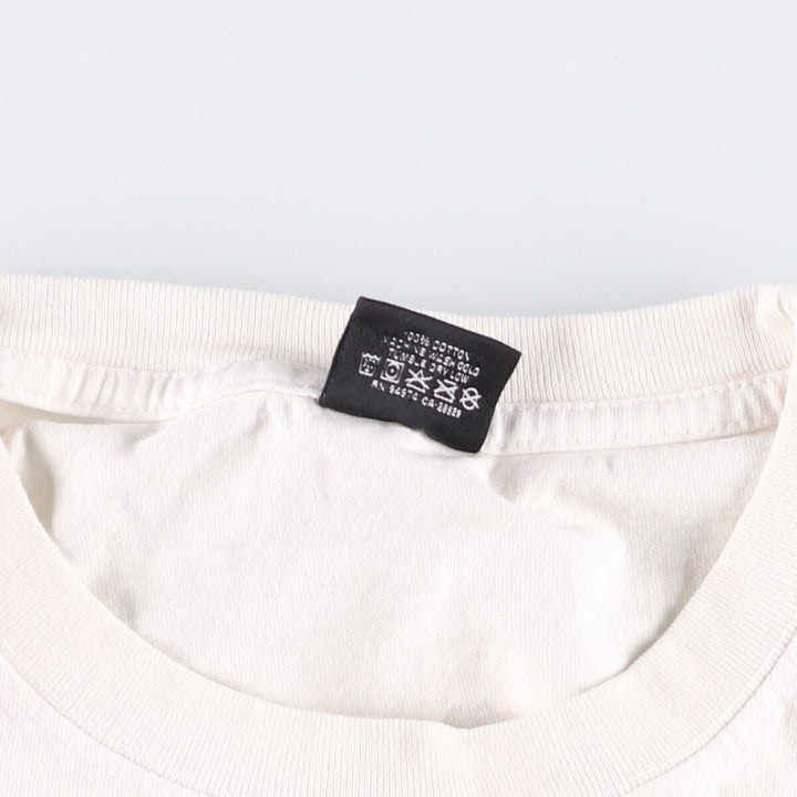 00'S Stussy Venus Long T-shirt, Men's XL size cotton white type Vintage Second Hand