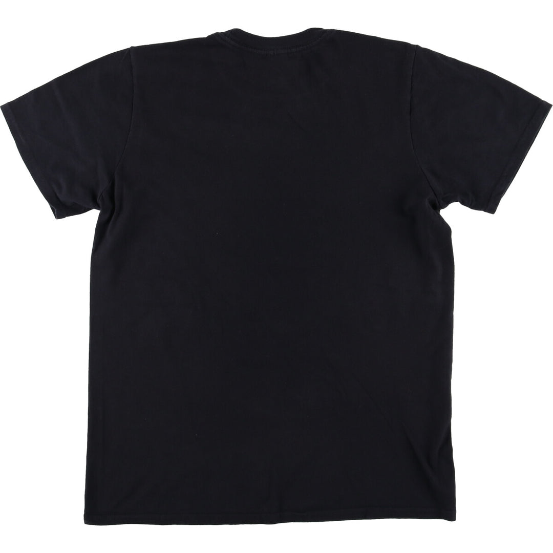 Gildan RED HOT CHILI PEPPERS Band T-shirt, Men's M size cotton black type Vintage Second Hand