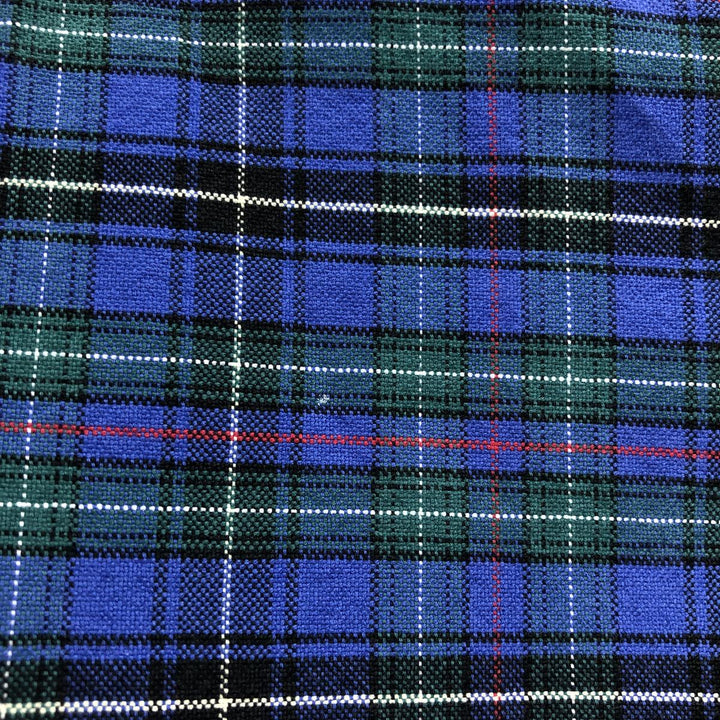 Ralph Lauren Ralph Lauren BIG SHIRT Long sleeve cotton check shirt Men's L size cotton blue type Vintage Second Hand