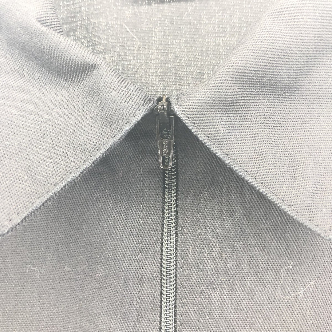 90'S Ben Davis Half-Zip Short-Sleeve Work Shirt Box Shirt Made in USA Men's M Vintage cotton black type Vintage Second Hand