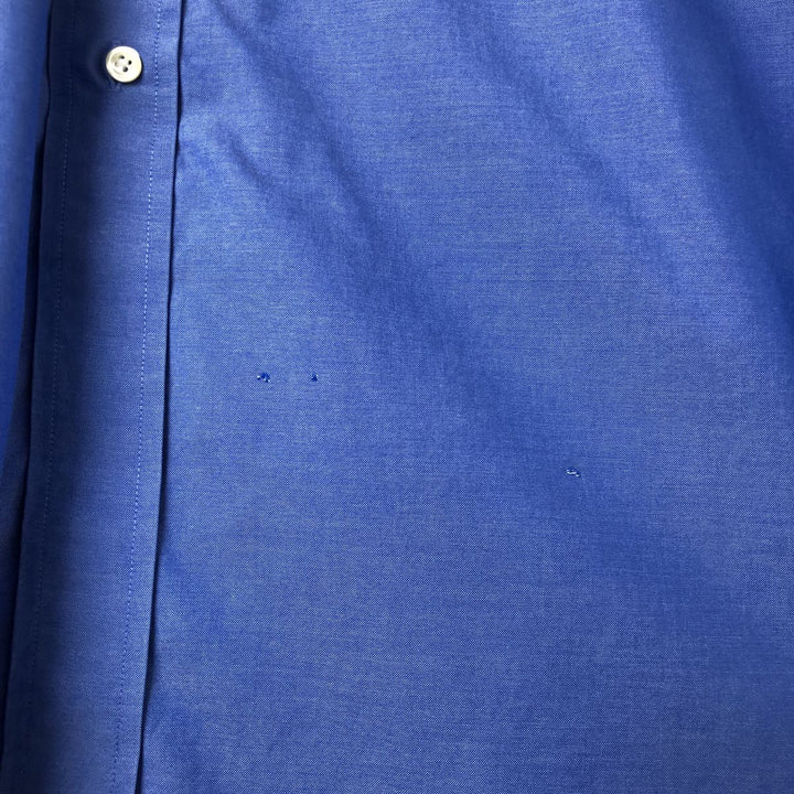 Brooks Brothers Est.1818 Long Sleeve Cotton Shirt, Men's Size L cotton blue type Vintage Second Hand