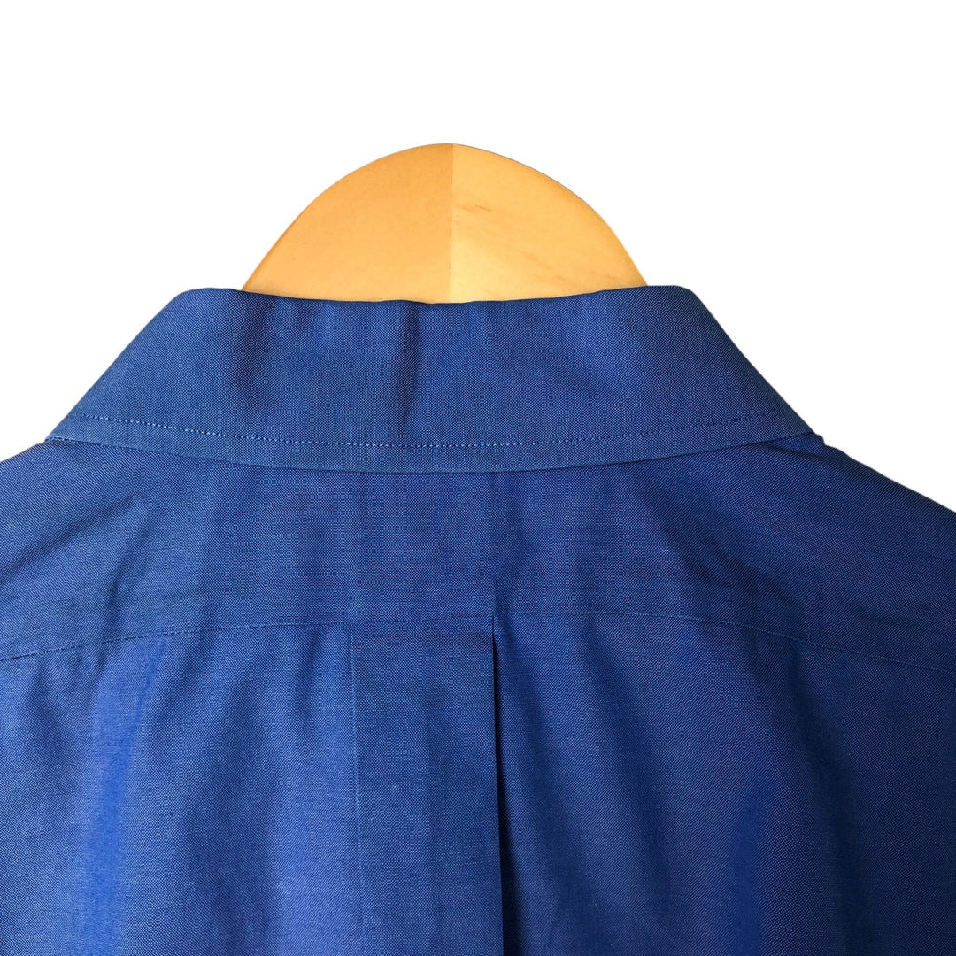 Brooks Brothers Est.1818 Long Sleeve Cotton Shirt, Men's Size L cotton blue type Vintage Second Hand