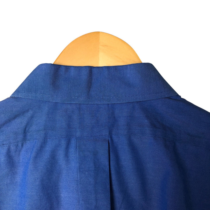 Brooks Brothers Est.1818 Long Sleeve Cotton Shirt, Men's Size L cotton blue type Vintage Second Hand